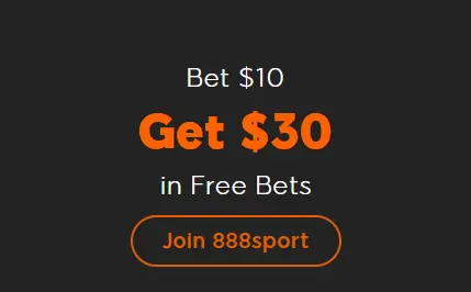 888 Casino Review - Bet 10 Get 30 in Free Bets