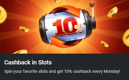 Leon Casino Bonus - Cashback in Slots