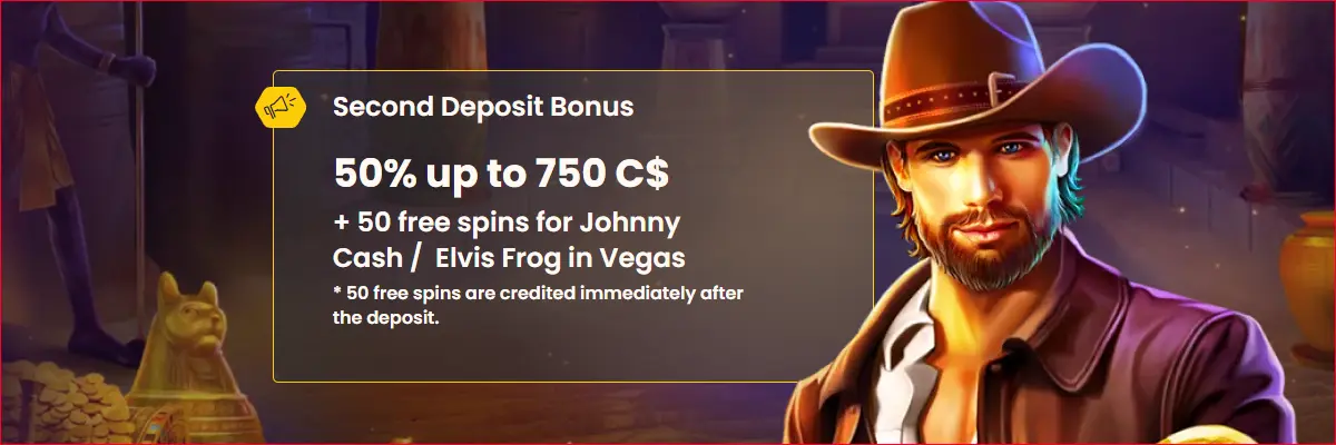 Bizzo Casino Canada Bonuses and Promotions - Second Deposit Bonus