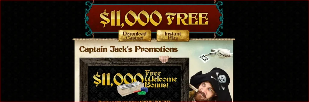 Caption Jack Casino Bonuses and Promotions