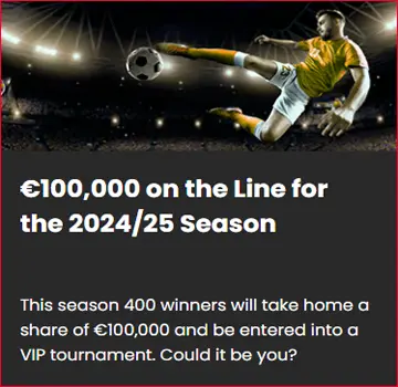 Lucky BLock Casino Canada Bonuses - €100,000 on the Line for the 2024 25 Season