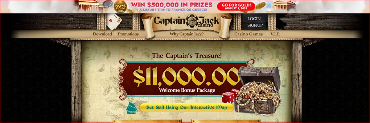 Overview of Captain Jack Casino