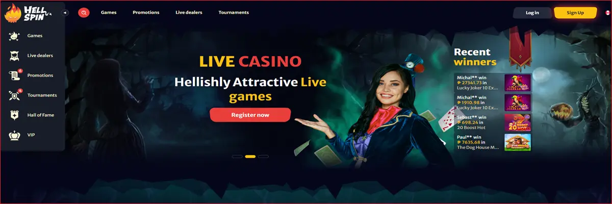 Overview of HellSpin Casino