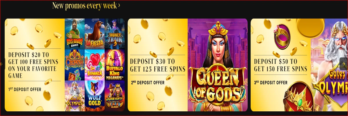 Betty Casino Canada Bonuses and Promotions