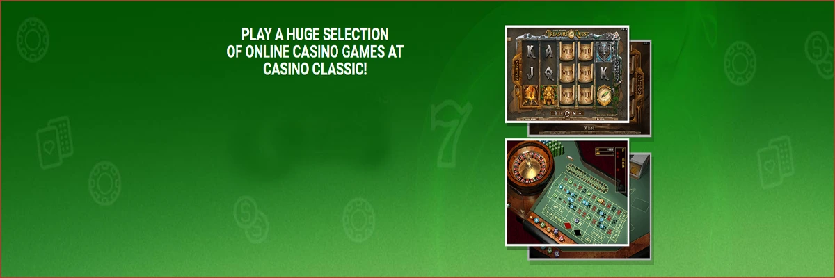 Games Selection at Casino Classic