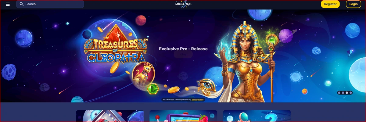 Overview of Galactic Wins Casino