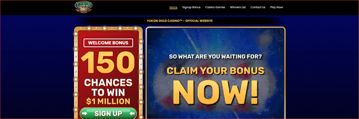 Overview of Yukon Gold Casino